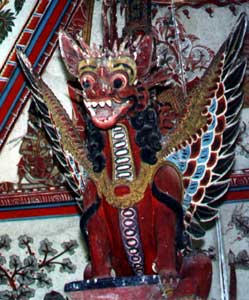 Garuda au palais royal de Klungkung