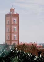 minaret près de Marrakech